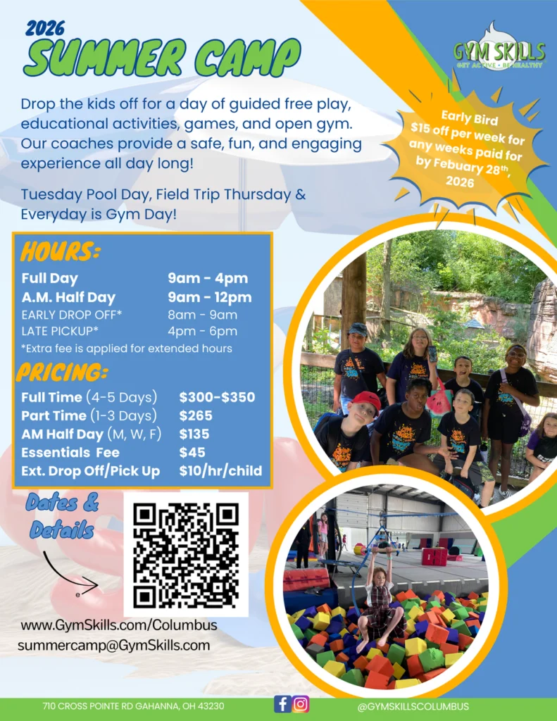 Gym Skills Summer Camp 2026
