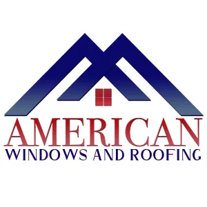 american windows and roofing logo